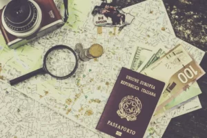 پاسپورت و نقشه